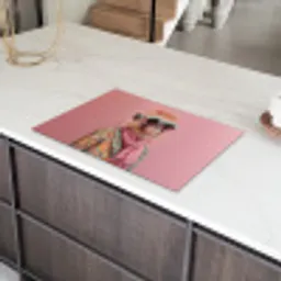 Sjaal - Aap - Zonnebril - Jasje Inductie beschermer vinyl 3mm klein -sfeer8
