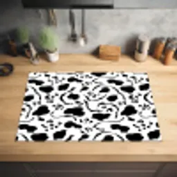 Vormen - Lijnen - Grafisch Inductie beschermer vinyl 3mm klein 276 -sfeer5