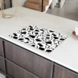 Vormen - Lijnen - Grafisch Inductie beschermer vinyl 3mm klein 276 -sfeer8