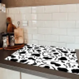 Vormen - Lijnen - Grafisch Inductie beschermer vinyl 3mm klein 276 -sfeer3