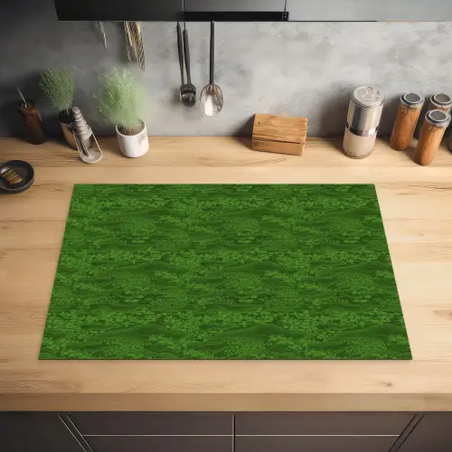 Struiken - Groen - Landschap Inductie beschermer vinyl 3mm klein 276 -sfeer5