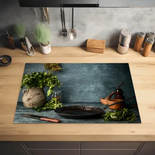 Stilte voor het Koken Inductie beschermer vinyl 3mm klein -sfeer5