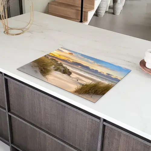 Zachte Schemering op het Duin Inductie beschermer vinyl 3mm klein -sfeer8