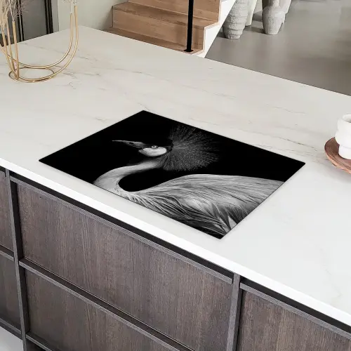 Toeschouwer met Veren Kroon Inductie beschermer vinyl 3mm klein -sfeer8