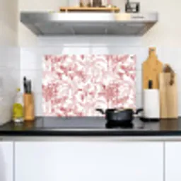 Dieren - Abstract - Rood Inductie beschemer met haakjes klein 777 -sfeer2