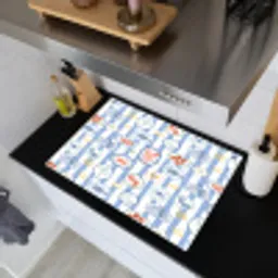 Zee - Sfeer - Kreeft - Oester Inductie beschemer met haakjes klein 777 -sfeer1