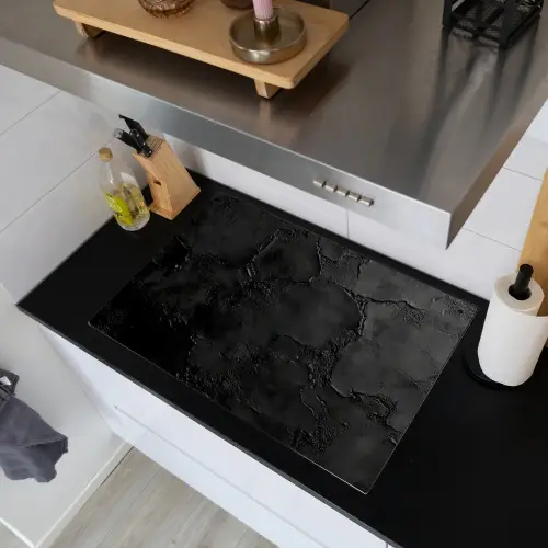 Zwart - Verf Inductie beschemer met haakjes klein -sfeer1