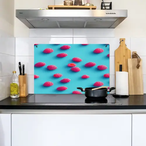 Blauw - Frambozen - Roze Inductie beschemer met haakjes klein 777 -sfeer2