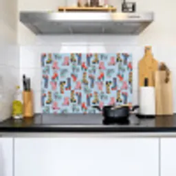 Laarzen - Patroon - Disco Inductie beschemer met haakjes klein 777 -sfeer2