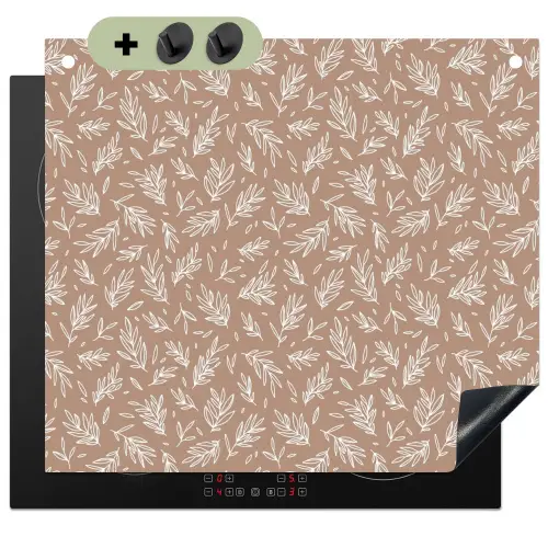 Botanische Eenvoud Inductie beschemer met haakjes middel -3d