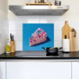 Taart - Edelstenen - Glitters - Roze Inductie beschemer met haakjes middel -sfeer2