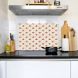 Chic - Bloemen -  Patroon Inductie beschemer met haakjes klein 777 -sfeer2