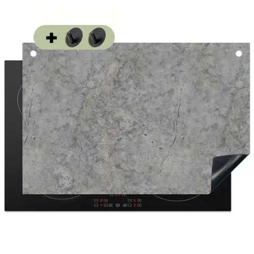 Beton - Antiek - Patronen Inductie beschemer met haakjes klein 777 -3d
