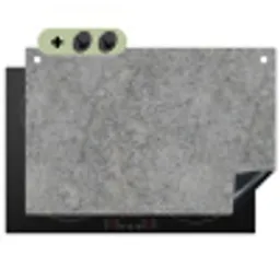 Beton - Antiek - Patronen Inductie beschemer met haakjes klein 777 -3d