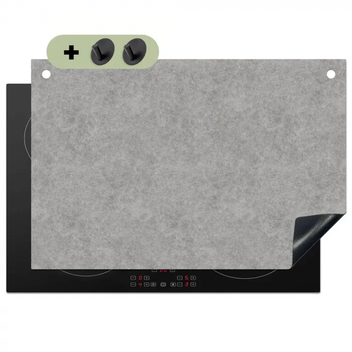 Beton - Oud - Patroon Inductie beschemer met haakjes klein 777 -3d