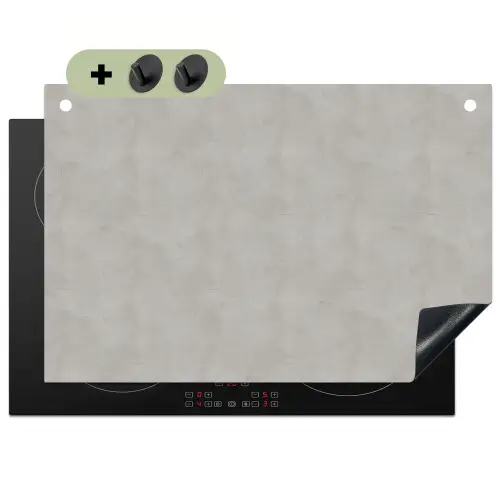 Beton - Patroon - Abstract Inductie beschemer met haakjes klein 777 -3d