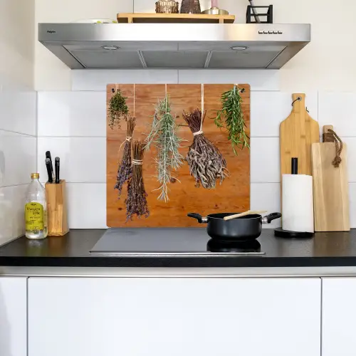 Gedroogde kruiden Inductie beschemer met haakjes middel -sfeer2