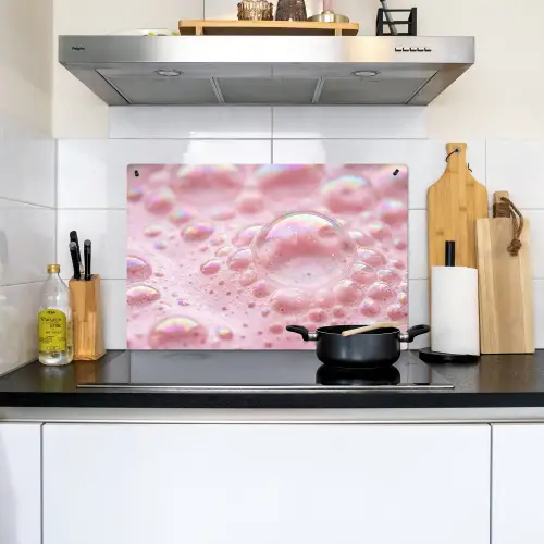 Schuim - Structuur - Roze Inductie beschemer met haakjes klein -sfeer2