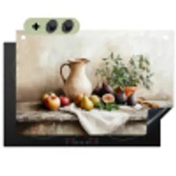 Fruit - Kruiden - Landelijk Inductie beschemer met haakjes klein -3d