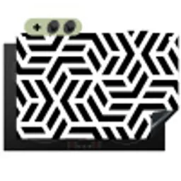 Geometrisch Labyrint Inductie beschemer met haakjes klein -3d