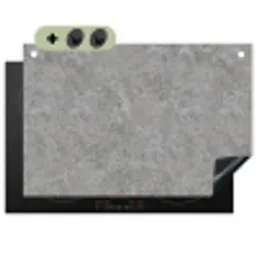 Patroon - Cement - Beton Inductie beschemer met haakjes klein 777 -3d