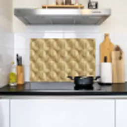 Patroon - Waaier -  Goud Inductie beschemer met haakjes klein 777 -sfeer2