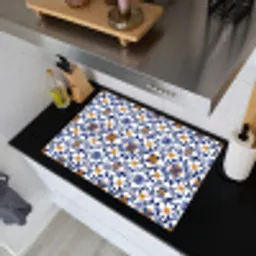 Patroon - Modern - Kleurrijk Inductie beschemer met haakjes klein 777 -sfeer1