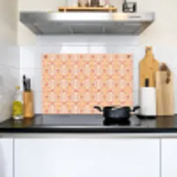 Patroon - Retro - Kleur Inductie beschemer met haakjes klein 777 -sfeer2