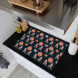 Rolschaatsen - Patroon - Disco Inductie beschemer met haakjes klein 777 -sfeer1