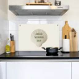 Schelp - Quote - Groen Inductie beschemer met haakjes klein -sfeer2