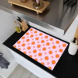 Zon - Patroon - Roze Inductie beschemer met haakjes klein 777 -sfeer1
