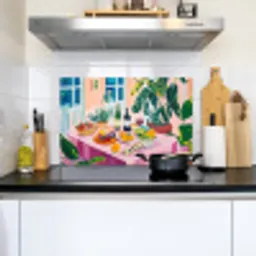 Tafel - Wijn - Fruit Inductie beschemer met haakjes klein -sfeer2
