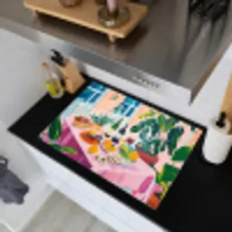 Tafel - Wijn - Fruit Inductie beschemer met haakjes klein -sfeer1