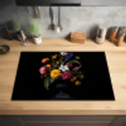 Lente - Bloemen - Klassiek - Vaas Inductie beschermer vinyl 3mm klein -sfeer5
