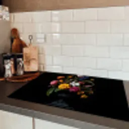 Lente - Bloemen - Klassiek - Vaas Inductie beschermer vinyl 3mm klein -sfeer3
