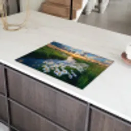 Beekje - Landschap - Margriet Inductie beschermer vinyl 3mm klein -sfeer8