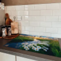 Beekje - Landschap - Margriet Inductie beschermer vinyl 3mm klein -sfeer3