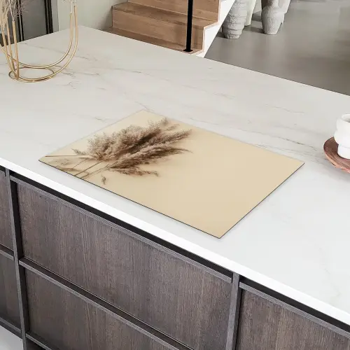 Subtiel Rietdans Inductie beschermer vinyl 3mm klein -sfeer8