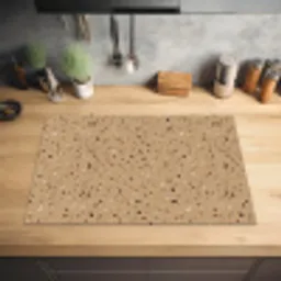Terrazzo - Patroon - Beige Inductie beschermer vinyl 3mm klein 276 -sfeer5