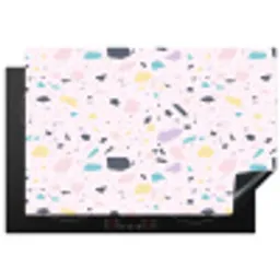 Terrazzo -  Patroon - Zacht - Snoep Inductie beschermer vinyl 3mm klein 276 -3d