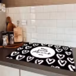 Tekst - Mijn favoriete plekje is in de zon - Quotes - Zomer - Zon Inductie beschermer vinyl 3mm middel -sfeer3