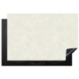 Textuur - Abstract - Beige Inductie beschermer vinyl 3mm klein 276 -3d
