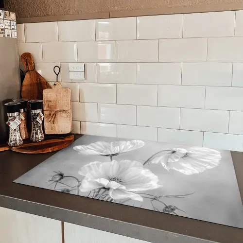 Tijdloze Cosmos Elegantie Inductie beschermer vinyl 3mm klein -sfeer3