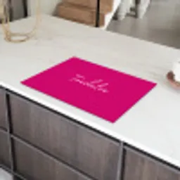 Toedeloe - Roze Inductie beschermer vinyl 3mm klein -sfeer8