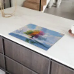 Boom - Seizoenen - Winter - Landschap Inductie beschermer vinyl 3mm klein -sfeer8