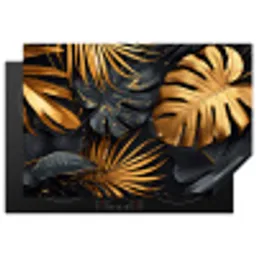Tropische Glans Inductie beschermer vinyl 3mm klein -3d