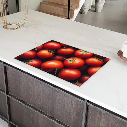 Groente - Rood - Tomaten Inductie beschermer vinyl 3mm klein -sfeer8