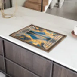 Doorkijk - Landschap - Bergen - Uitzicht - Raam Inductie beschermer vinyl 3mm klein -sfeer8