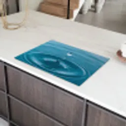 Waterdruppel - Water - Oppervlakte Inductie beschermer vinyl 3mm klein -sfeer8
