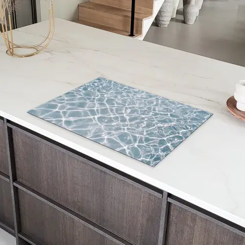 Water - Reflectie - Zonlicht Inductie beschermer vinyl 3mm klein -sfeer8